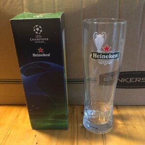 Heineken 2020 Istanbul UEFA Champion League Final Glass